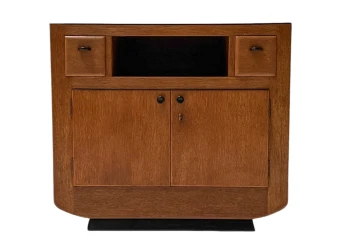 Art Deco Amsterdamse School Cabinet with Drawers by Piet Kramer, 1930s